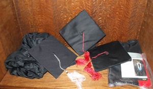 lot 413 image: Cap and gowns