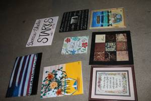 lot 444 image: Wall art pictures
