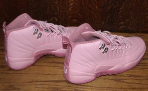lot 397 image: Air Jordan 12 Retro GS Pearl Pink  Size 8 US