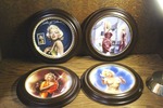 vintage framed Marilyn Monroe collector plates