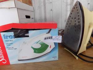 lot 47 image: 2 irons
