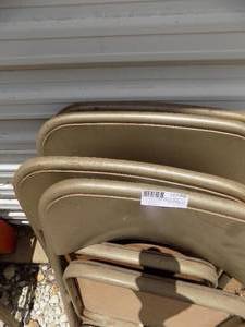lot 94 image: Samsonite metal chairs