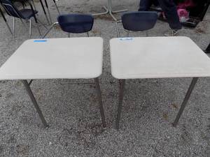 lot 126 image: two combo desk