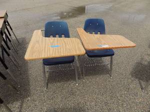 lot 163 image: 2 combo desks