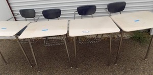 lot 165 image: 4 combo desks
