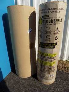 lot 14 image: Floor shell 38 x 100ft  Full roll and partial roll