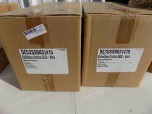 lot 193 image: Soap dispenser black 6  in box   2 boxes NEW