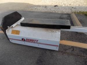 lot 24 image: SCHUTTS SPORTS PORTABLE BASKETBALL HOOP ( with 5 bags of concrete)