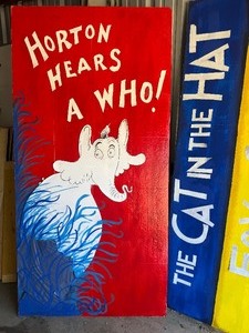 lot 274 image: Dr. Seuss 4x8 boards x2