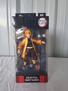 lot 21 image: McFarlane Toys Zenitsu Agatsuma Demon Slayer Anime Action Figure---NIP