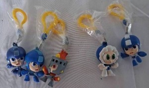 lot 46 image: Selection of 5 Mega Man Backpack Hangers