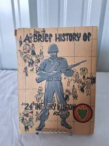 lot 47 image: A Brief History of The 24th Infantry Division in Korea---Tattered