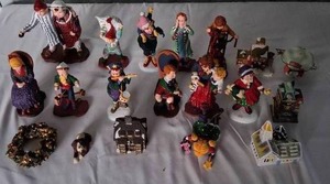 lot 57 image: Large Selection of Dept. 56 Figurines and Ornaments