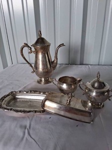 lot 59 image: Selection of Silver Plate Items