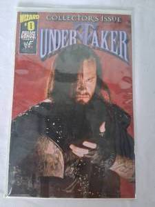 lot 64 image: Wizard #0 Chaos WWF Undertaker Comic Book