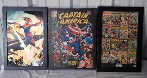 lot 67 image: Marvel Comics Wall Decor