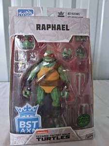 lot 76 image: The Loyal Subjects BST AXN TMNT Raphael in Original Box---Appears to have been opened
