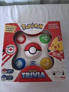 lot 86 image: Pokemon Trivia Trainer Game---Works