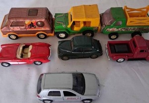lot 99 image: Selection of Buddy L Trucks and Other Diecast Cars
