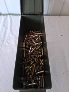 lot 122 image: Ammo Can 12 Full of 357 Magnum Ammo---See pics