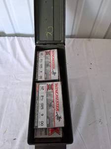 lot 128 image: Ammo Can Full of Boxes of 12ga Shotgun Ammo---See pics