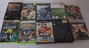 lot 136 image: Selection of Video Games and Cases---See pics