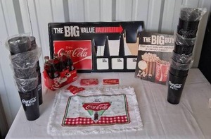 lot 137 image: Selection of Coca Cola Items---See pics