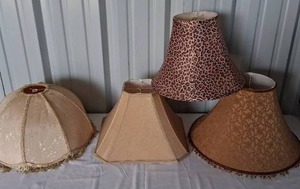 lot 143 image: Selection of Nice Lamp Shades