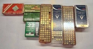 lot 157 image: Selection of 22 Caliber Ammo