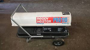 lot 16 image: Reddy Heater PRO110 Rolling Shop Heater