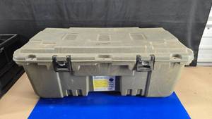 lot 37 image: Plano Model 1819 XXL Storage Trunk w Wheels
