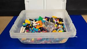 lot 54 image: Lot Full of Misc Lego Bricks & Pieces