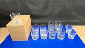 lot 81 image: Large Lot of Whiskey Glasses.  24 Glasses Total