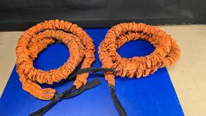 lot 86 image: Lot of 2 Stroops 10 Elastic Battle Ropes