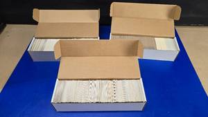 lot 108 image: 3 Boxes of Misc 1990-2006 Football Cards.