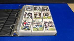 lot 121 image: Large Binder w Topps 2008 Football Cards