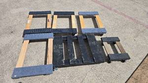 lot 159 image: Lot of 6 1,000 lb Capacity Rolling Movers Dolly