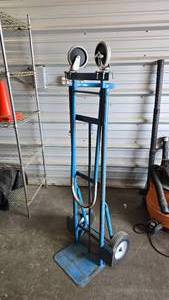 lot 168 image: Blue Convertible Hand TruckCart