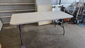 lot 179 image: Cosco 6 White Folding Table