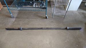 lot 203 image: Full Size 45 lb Barbell