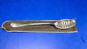 lot 210 image: Beautiful Oversize Spoon w Antique Markings