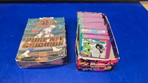 lot 228 image: 2 Boxes of Football Cards.  Includes 1994 Score & 1996 Pacific