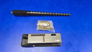 lot 257 image: Lot of Misc Jewelry Items.  Includes Ring Sizing Rod, Ring Sizing Rings & Diamind Detector