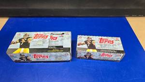 lot 280 image: 2 Boxes of Topps 2009 Football Cards