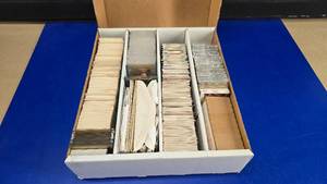 lot 282 image: Large Box Full of Misc 1975 To Mid-1990s Football Cards