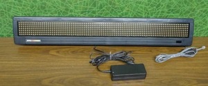 lot 267 image: Alpha Digital Movie Theater Scrolling Display  INCLUDES POWER CORD  ETHERNET CORD NOT INCLUDED