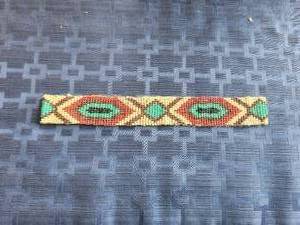 lot 40 image: Native American style seed bead headband