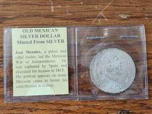 lot 94 image: 1966 Mexican silver dollar