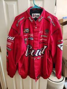 lot 49 image: Dale Earnhardt Jr Budweiser #8 jacket by Chase Authentics - XL