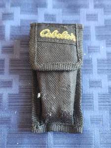 lot 90 image: Cabelas multi-tool with sheath